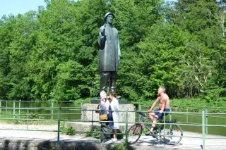 20201229_Besondere_Denkmaeler Isar Flößer Denkmal in Thalkirchen