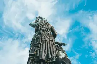 Bavaria von hinten Bavaria von hinten