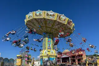 Kettenflieger auf der Wiesn 2025 Kettenflieger auf der Wiesn 2025