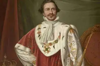Ludwig I. im Krönungsornat Gemälde Ludwig I. im Krönungsornat