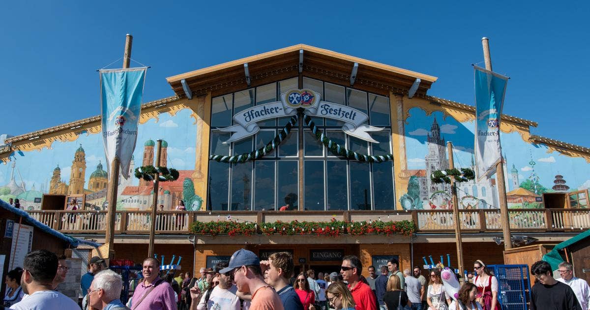 Hacker-Festzelt auf dem Oktoberfest - muenchen.de